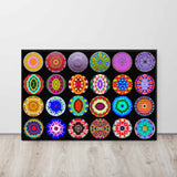 Captivating Circle Art Composite - Mixed Media Mandalas Pattern