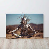 The Art of Stillness - Sculpture in Canvas Print