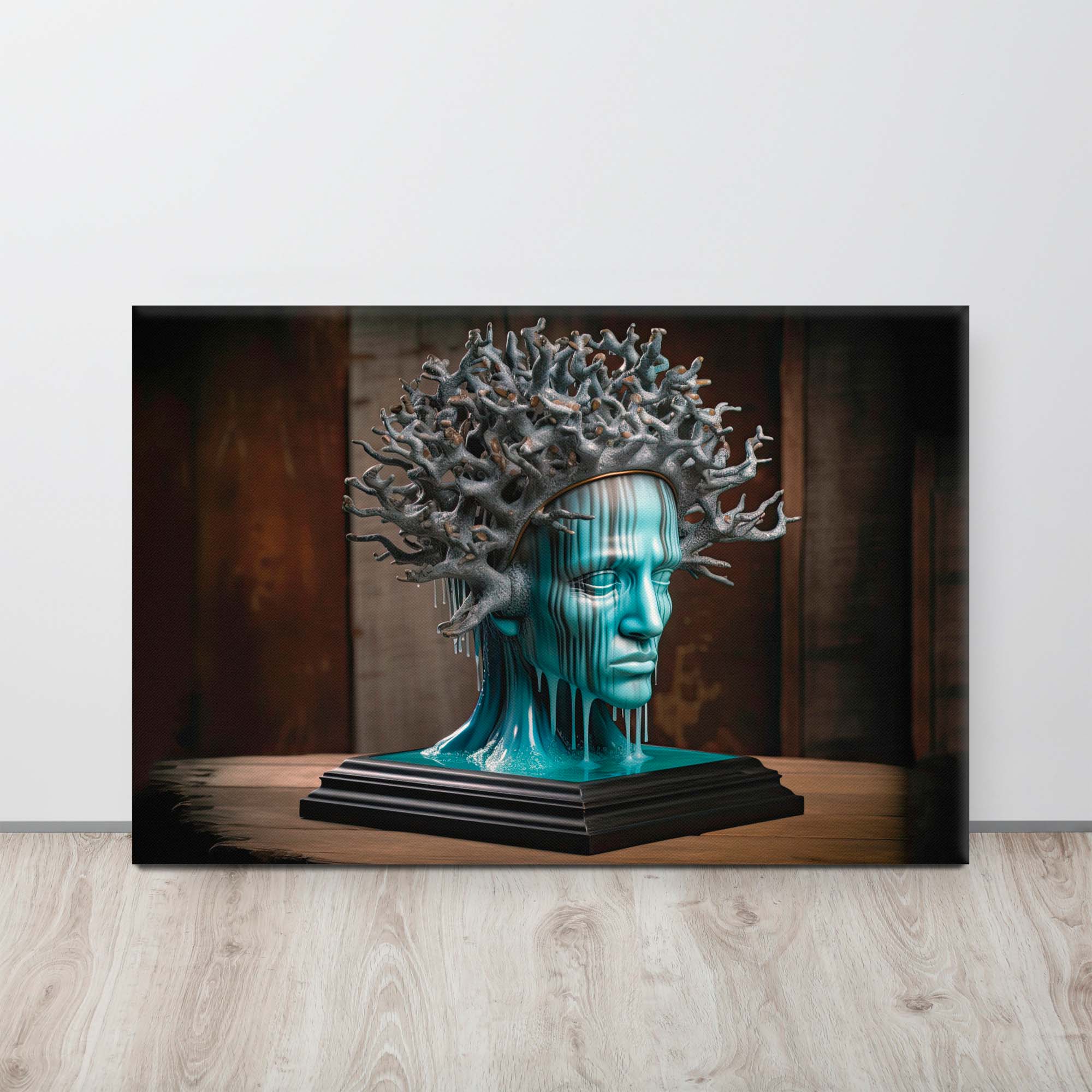 Fragmented Soul - Artistic Reflections In Canvas