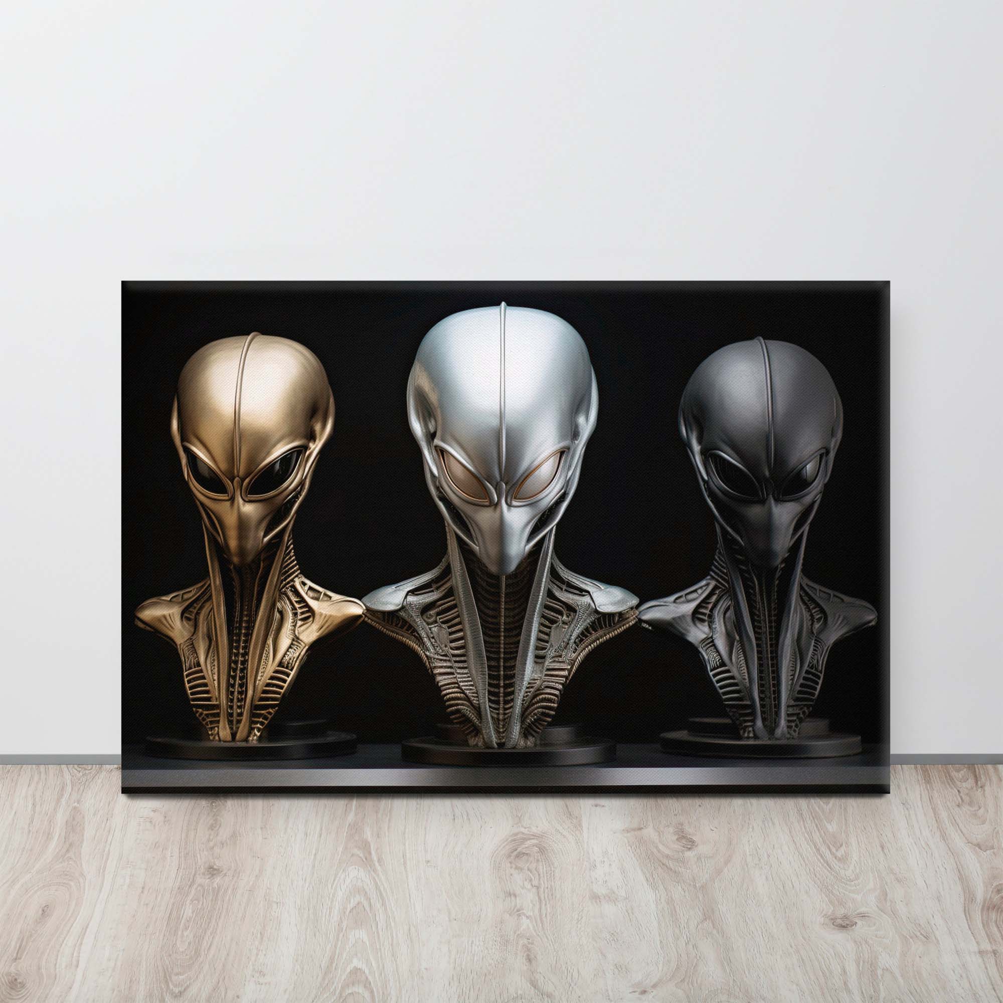Galactic Metal - Sculpture in Canvas