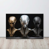 Galactic Metal - Sculpture in Canvas