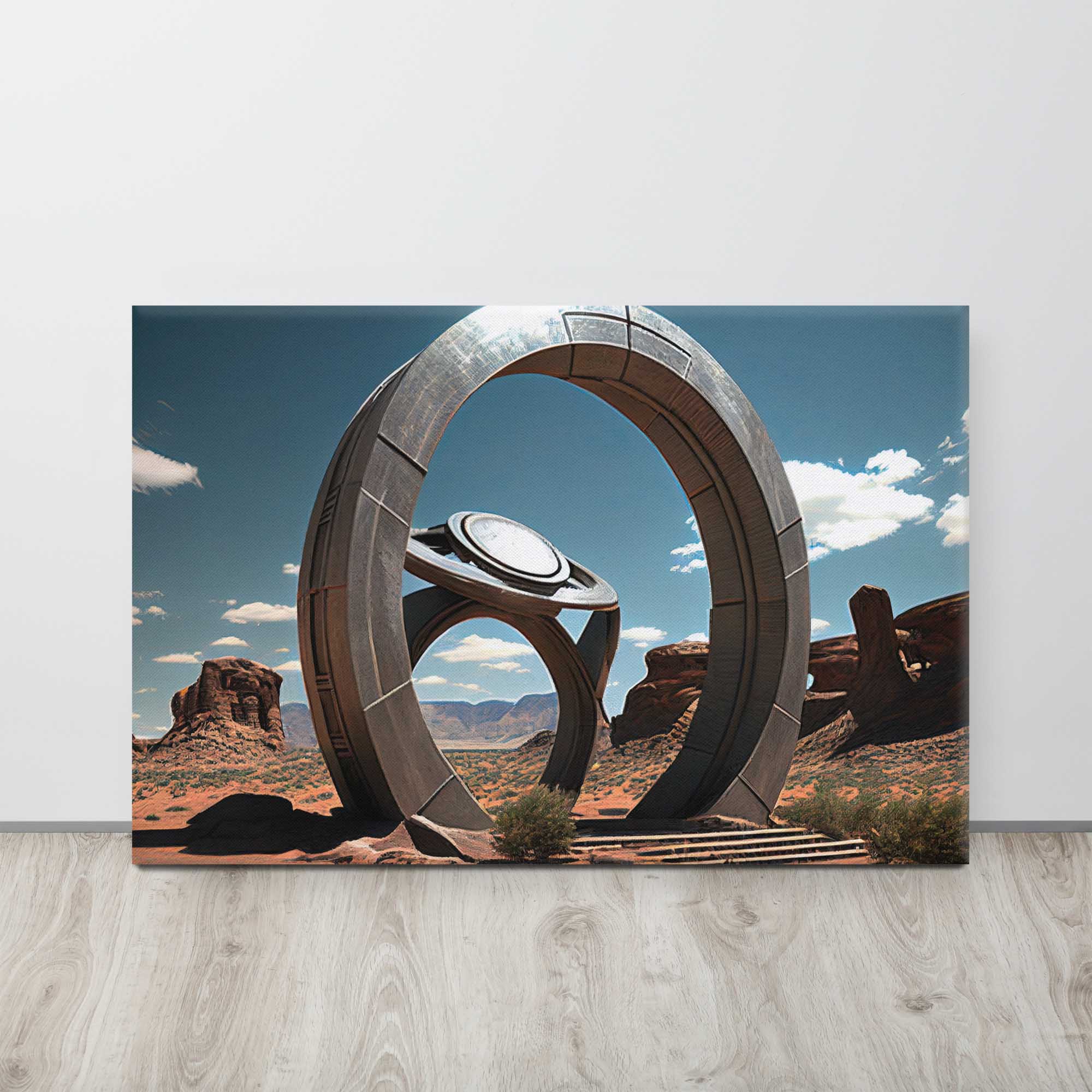 Portal To Celestial Refuge Canvas