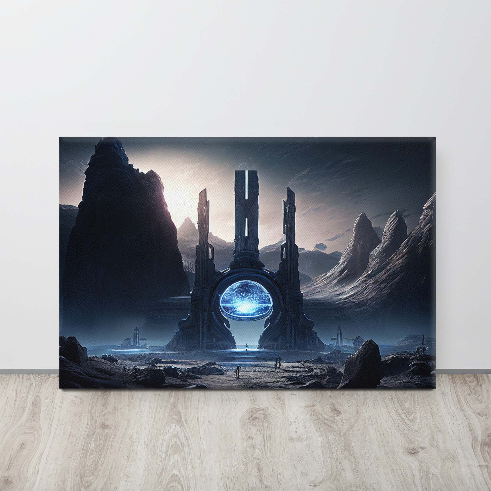The Astral Gateway Canvas Artwork