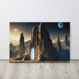 A Dynamic Travel Portal Canvas Artwork