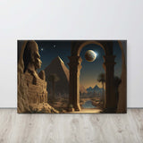 Time loop Vortex Canvas