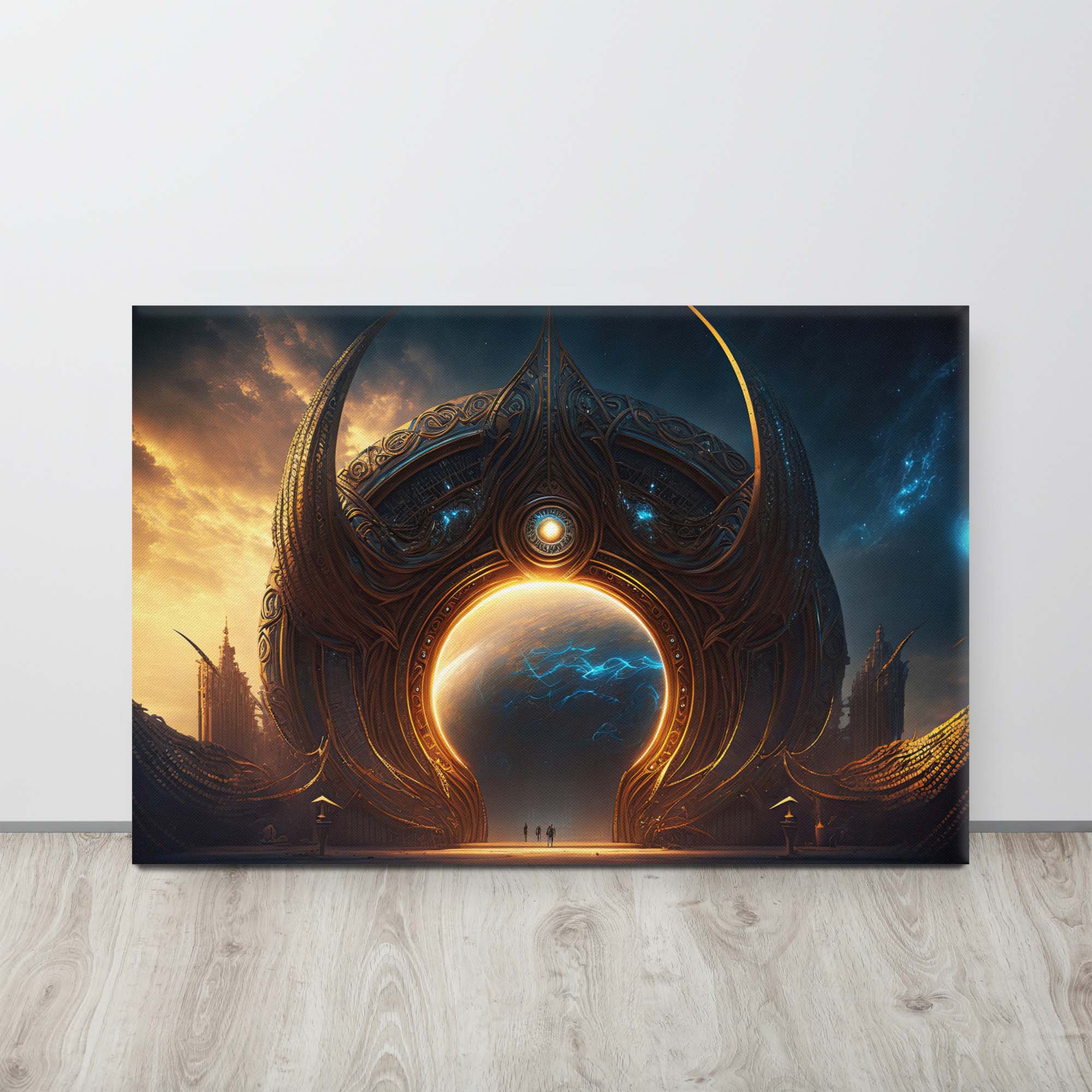 Transcendent Gateway Canvas Artwork