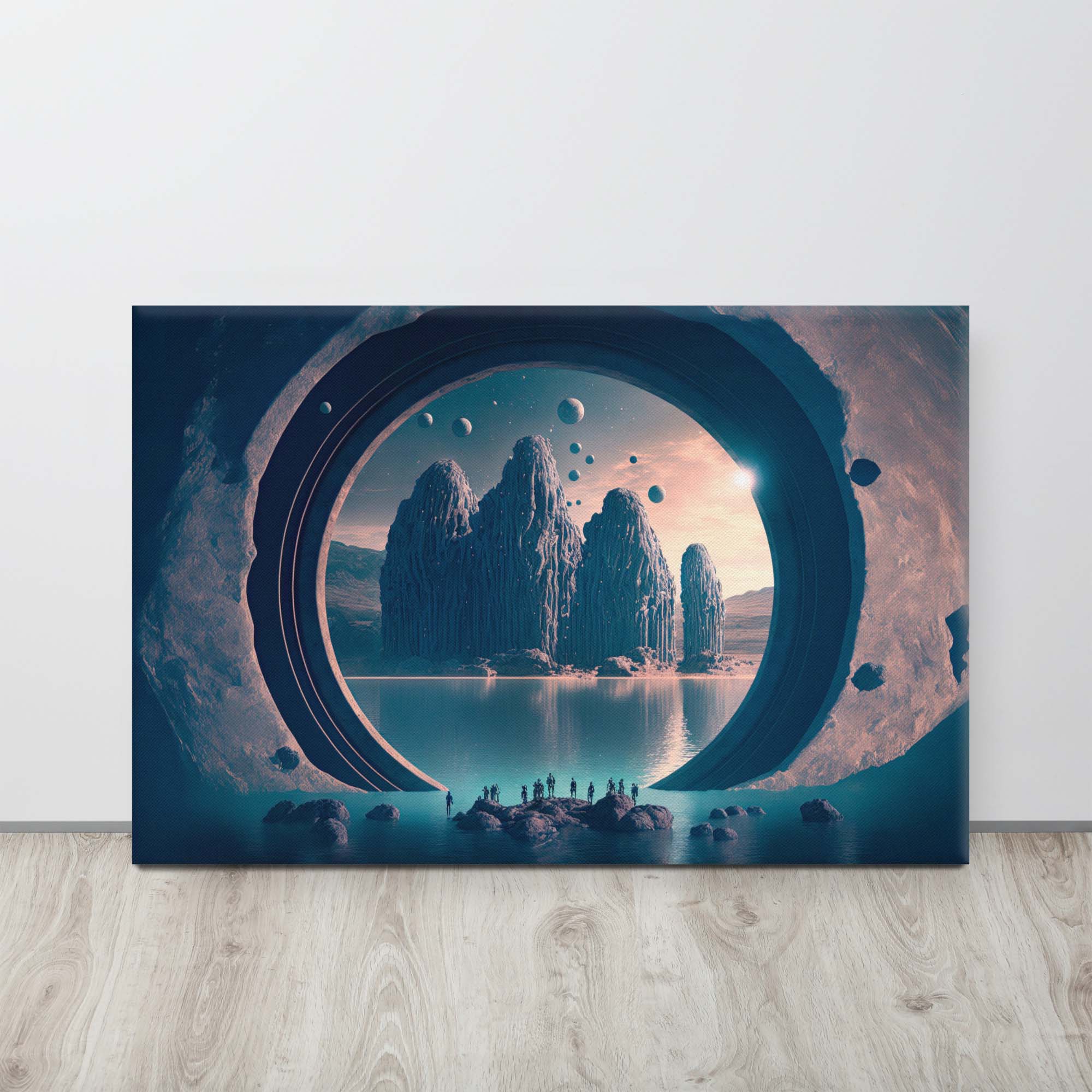 Quantum Passage Canvas Print
