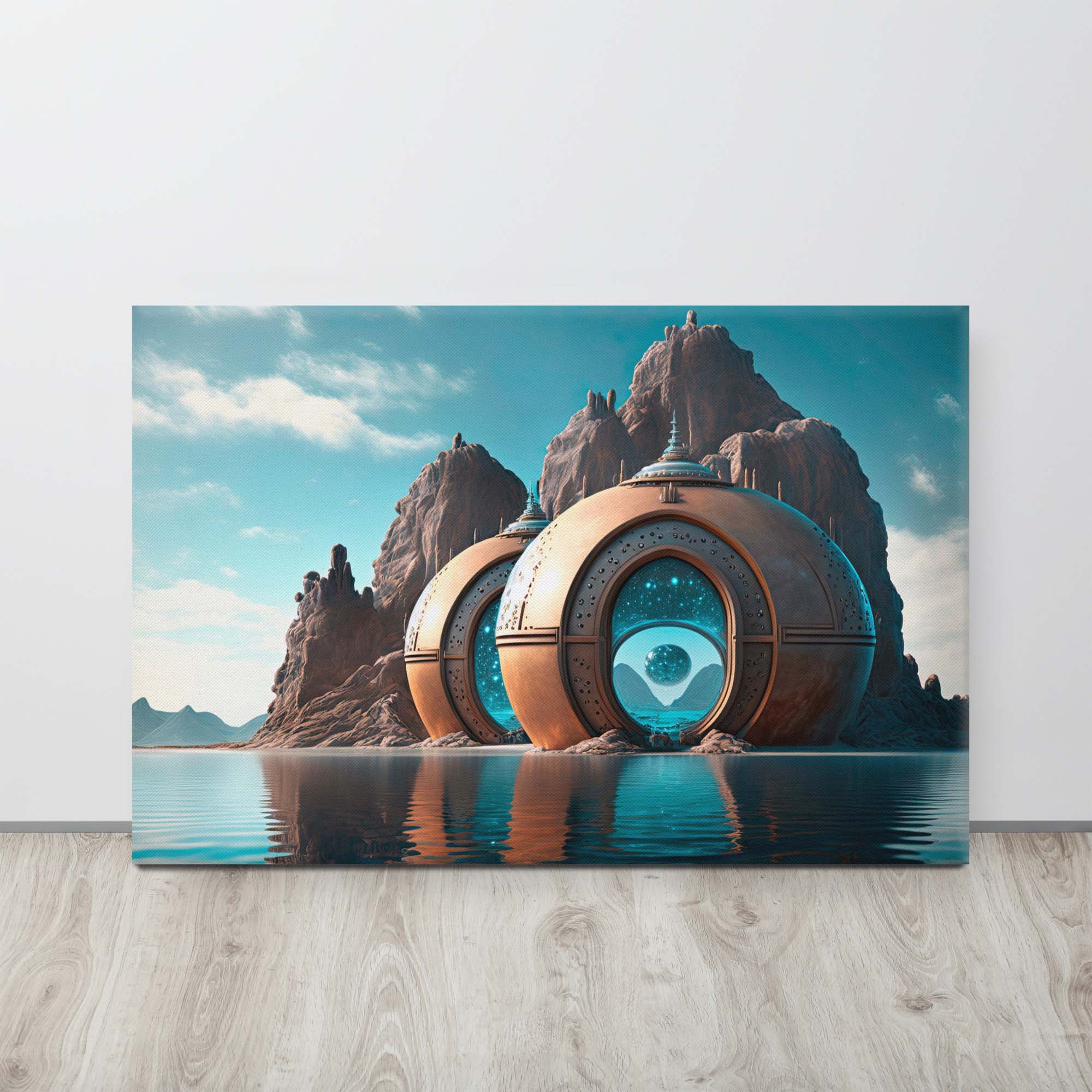 Veil of Worlds Canvas