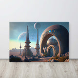 Entry To  Council of Worlds Canvas
