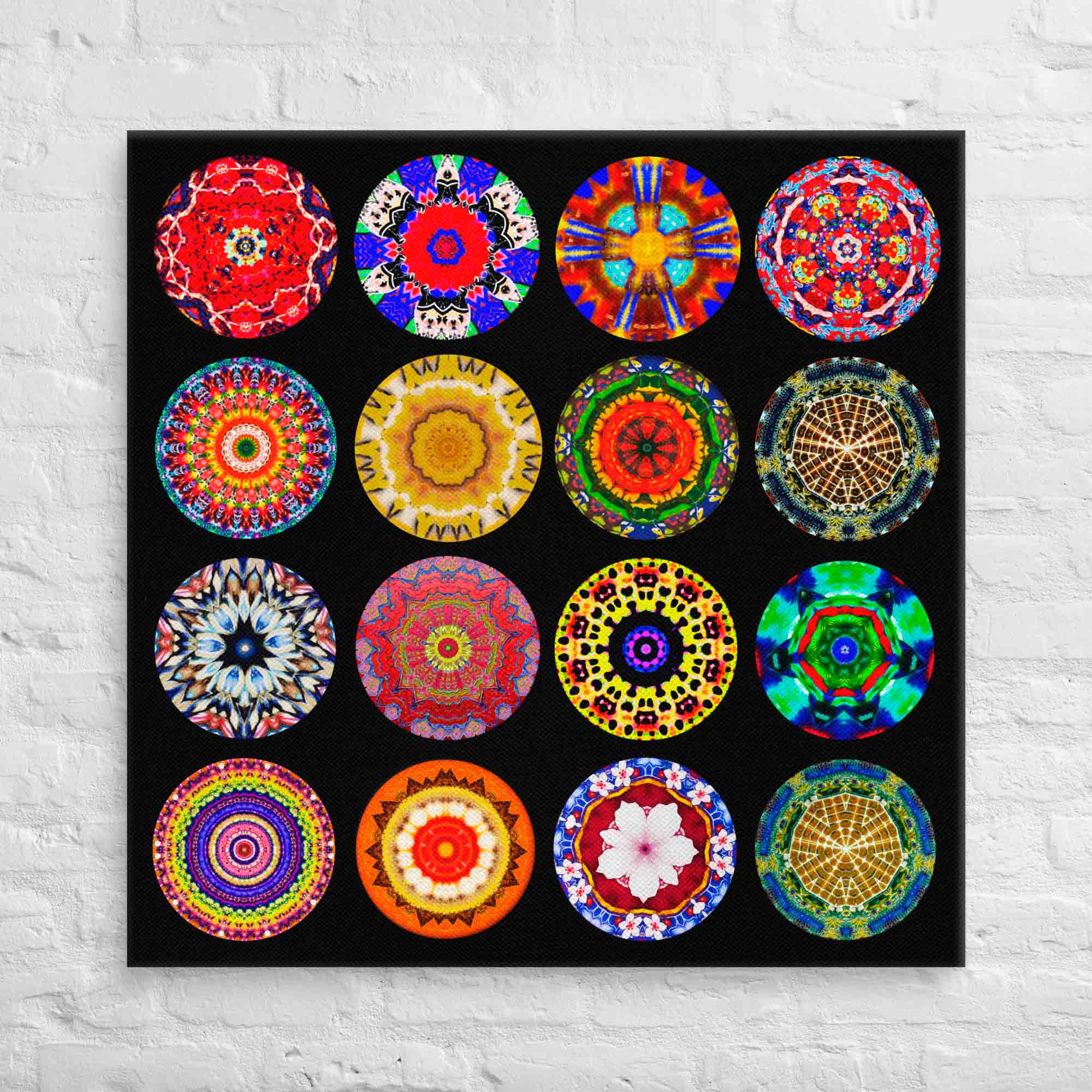 Stunning Circle Art Composite - Mixed Media Mandalas