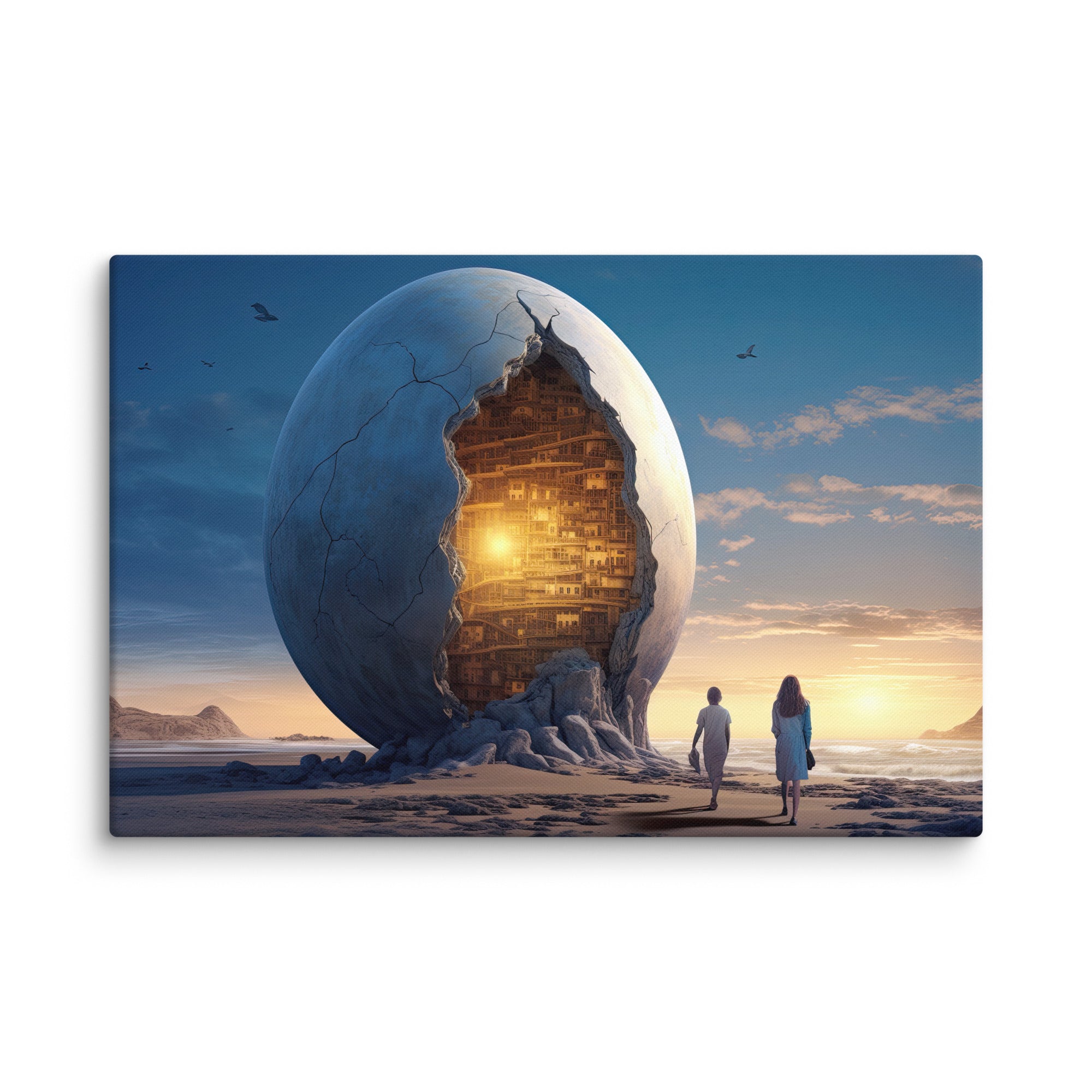 Mystical Journey - Fantasy Canvas Painting