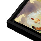 Timeless Scenes - Digitized Reveries Framed canvas