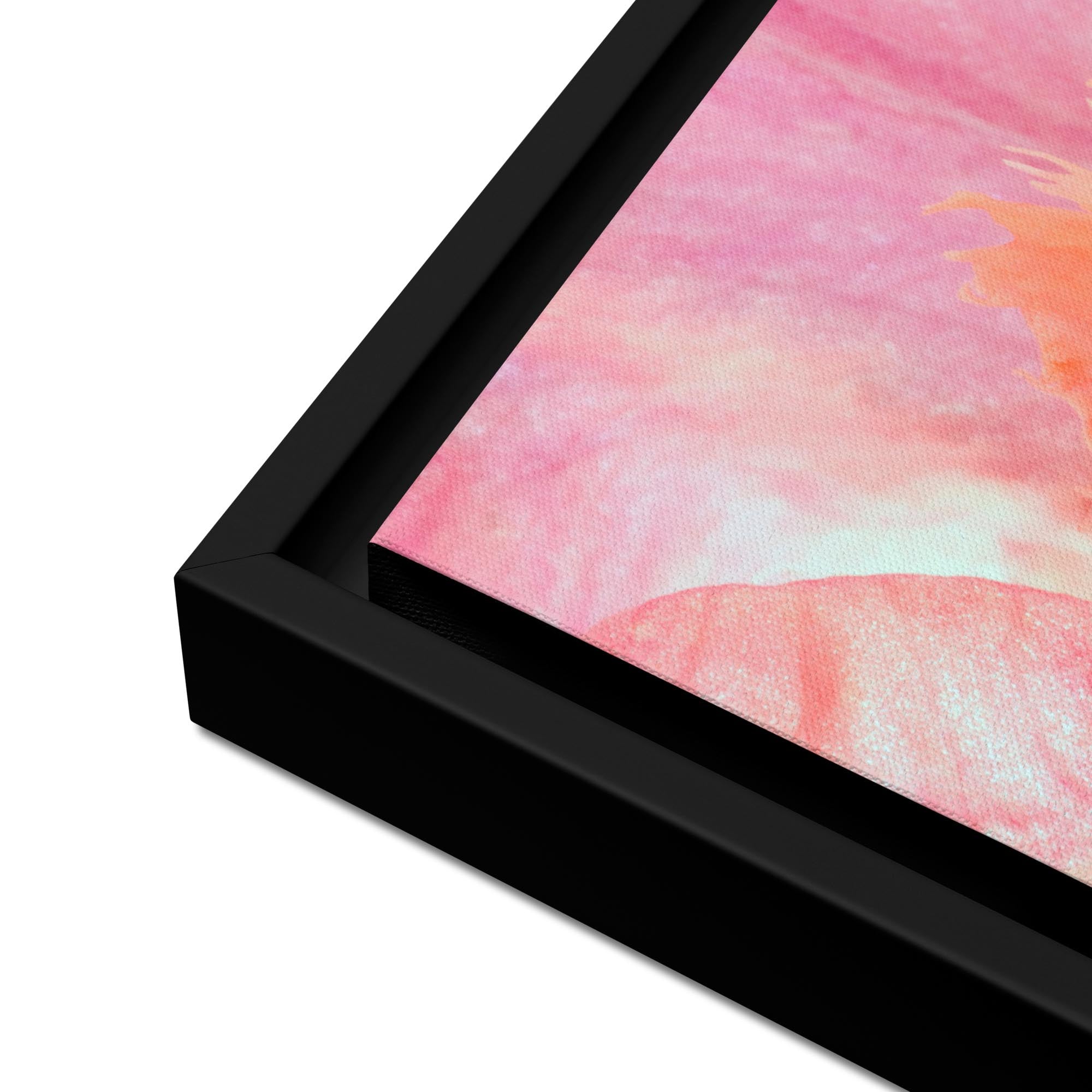 Beauty in an Tris -  Timeless Elegance on Framed canvas