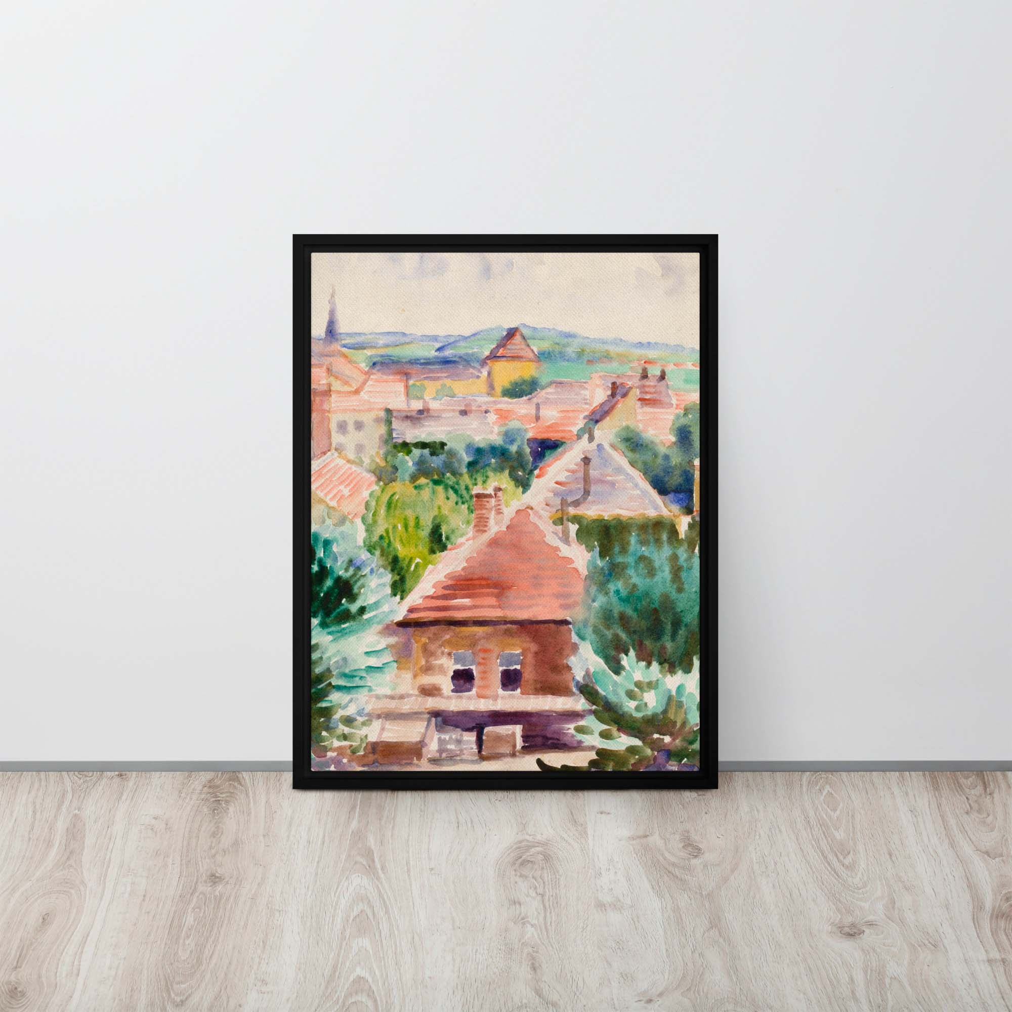 Whispers of the Past - Framed canvas