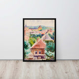 Whispers of the Past - Framed canvas