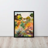 Timeless Tranquility - Rural Homesteads Framed canvas
