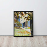 A Moment of Inspiration - Framed canvas