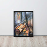 Echoes of Culture - Artistic Legacy Framed canvas