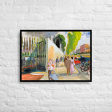 City Life As Painted - Midcentury Europe