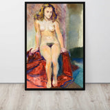 Timeless Curves - A Study in Form Framed canvas
