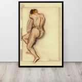 Naked Truth - The Essence of Emotion Framed canvas