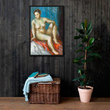 Figures of Strength and Grace - Nude Portraits Framed canvas