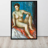 Figures of Strength and Grace - Nude Portraits Framed canvas