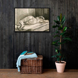 Portraits of Resilience - Women of Western Europe Framed canvas