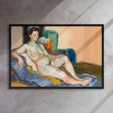 Intimacy and Artistry - Nude Portraits on Framed canvas