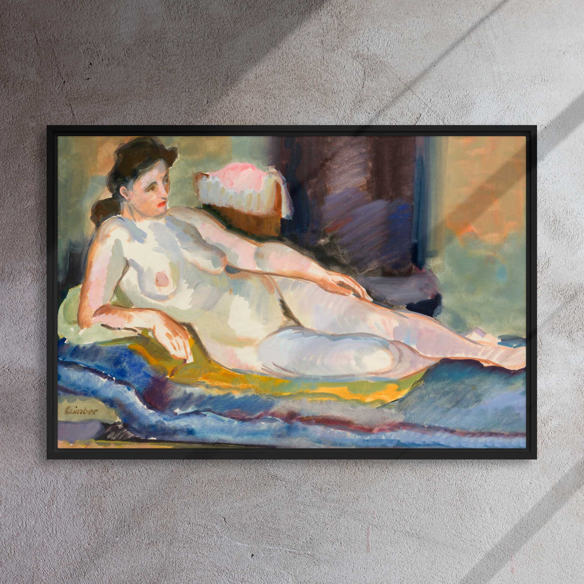 Reclining Muse - A Tribute to the Human Form