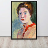 Portraits of Passion -The Student on Framed canvas