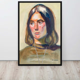 Youthful Portrait - A Classroom Gallery *Framed canvas