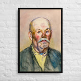 Faces of a Recovering Europe - Vintage Portrait Framed canvas