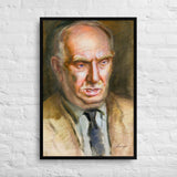 Reflections of Resilience - Vintage Portrait Framed canvas