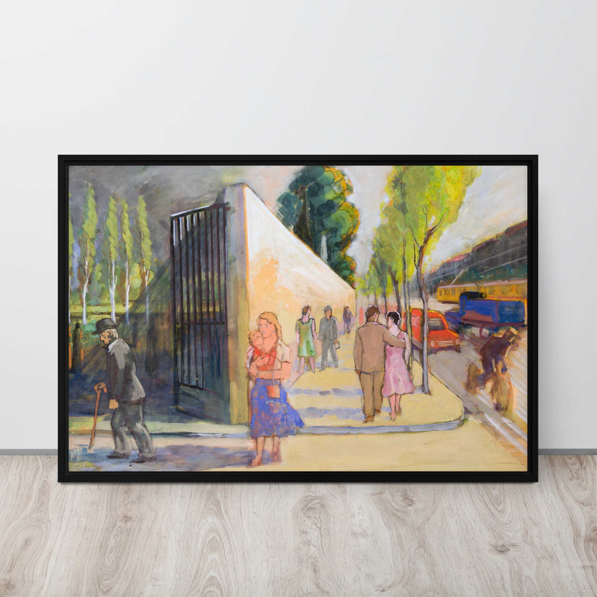 City Life As Painted - Midcentury Europe