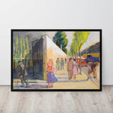 City Life As Painted - Midcentury Europe