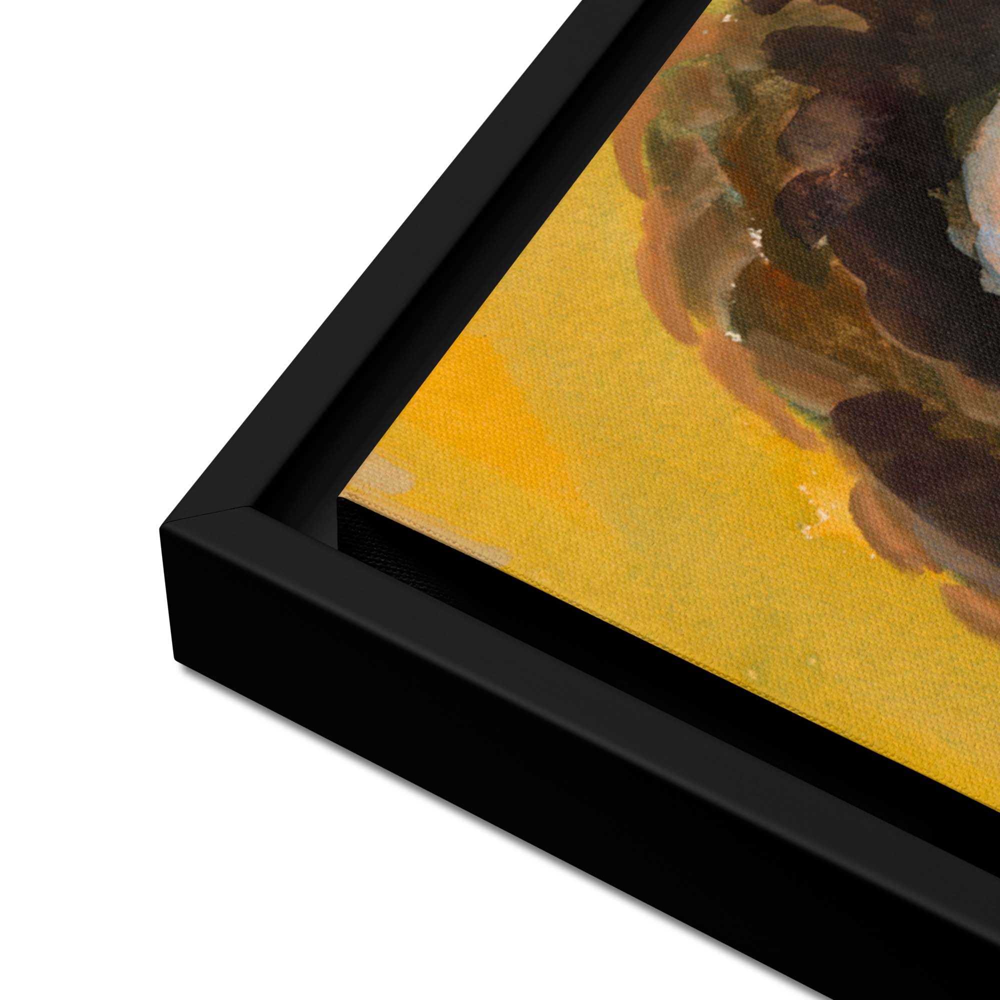 Faces of a Bygone Era - Classic Portrait Framed canvas