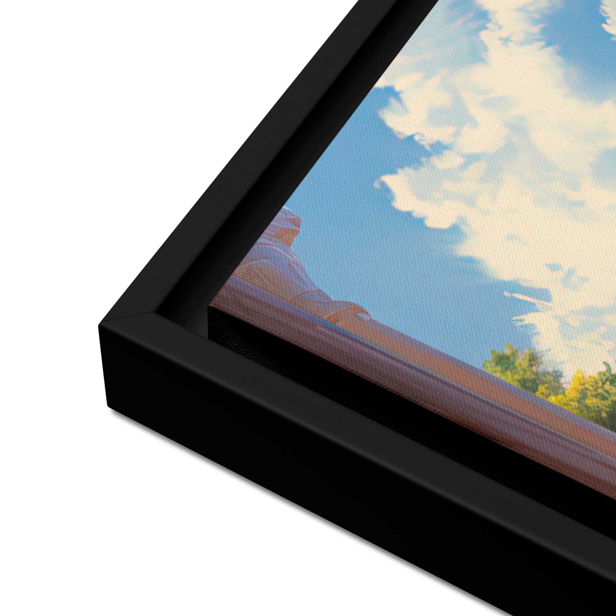 Gathering of the Ancients Framed canvas